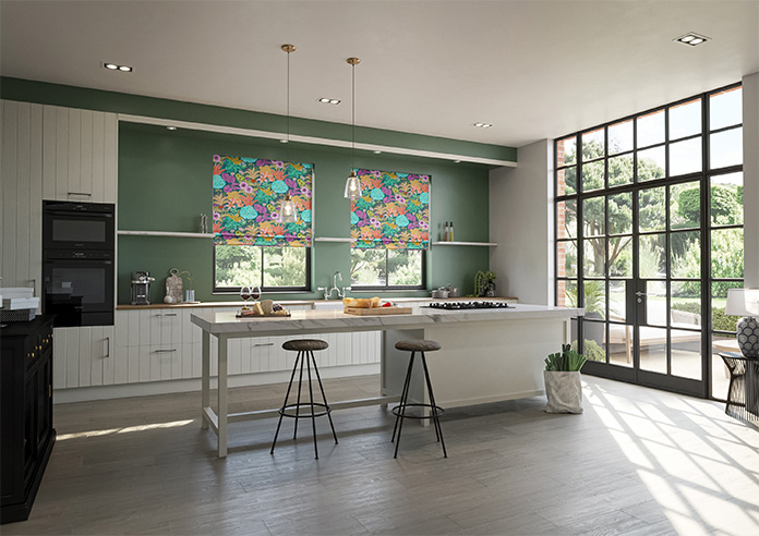 Kerala, Luau - Twist&Fit Roman Blind - Image 6